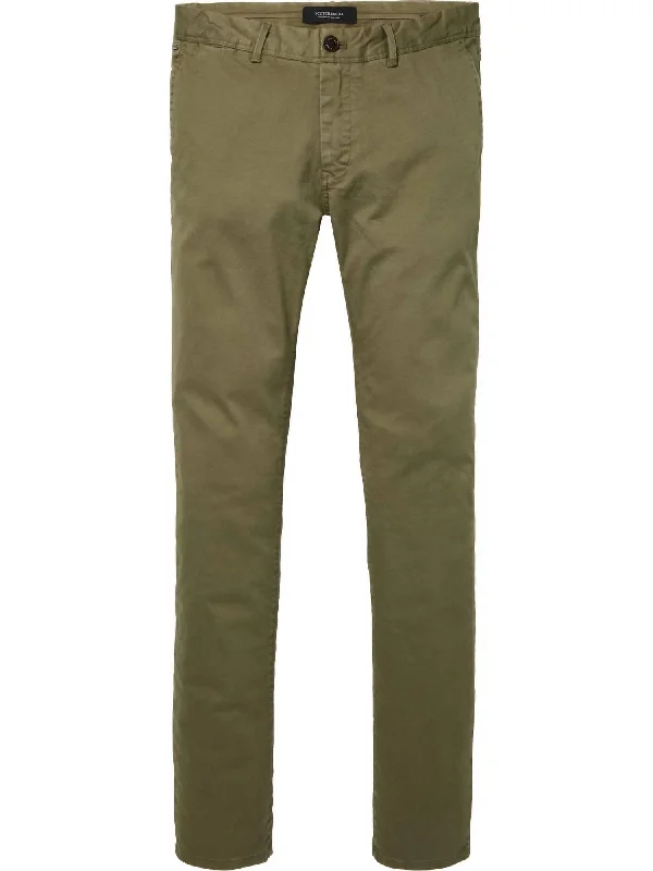 Men's sharp formal chino pants-Men's Mott Garment Dyed Chino In Teal