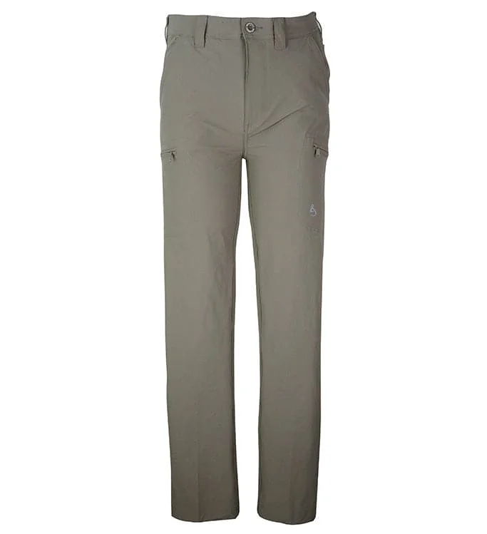 Men's zippy athletic jogger pants-Men's Ripstop Driftwood Stretch Pant - Khaki