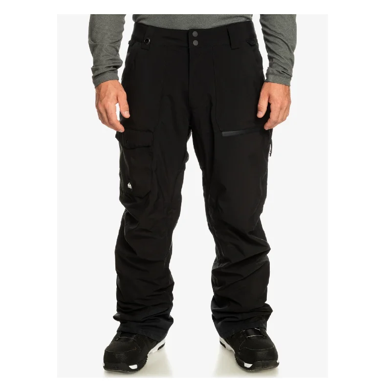 Men's springy stretch chino pants-Quiksilver Utility Pants 2023