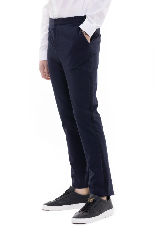 Men's grooved ribbed pants-Sterling Tuxedo Pant