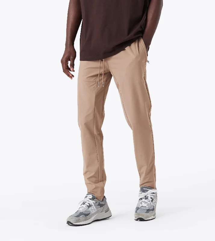 Men's sky-high high-rise pants-Sureshot Tech Flight Chino Dk Tan