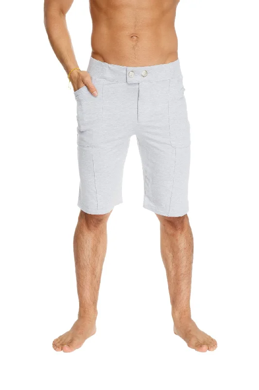 Men's last-chance clearance pants-Urban Tactical at Home Dress Shorts (Heather Grey)